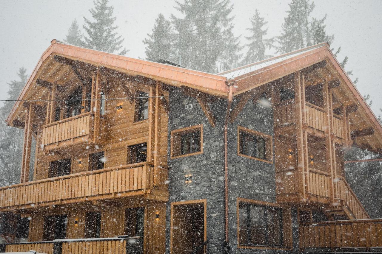 Chalet Sur Les Monts Morzine Монтрион Екстериор снимка